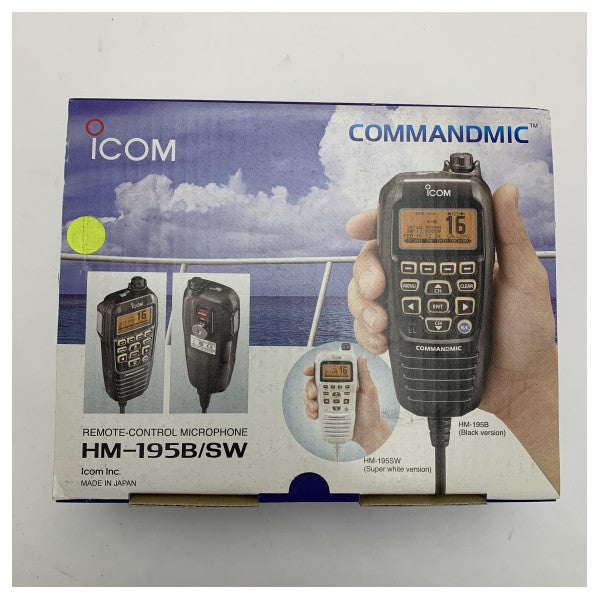 Icom CommandMic HM195B Ασύρματο Μικρόφωνο Ελέγχου για Ραδιόφωνα VHF Θαλάσσης