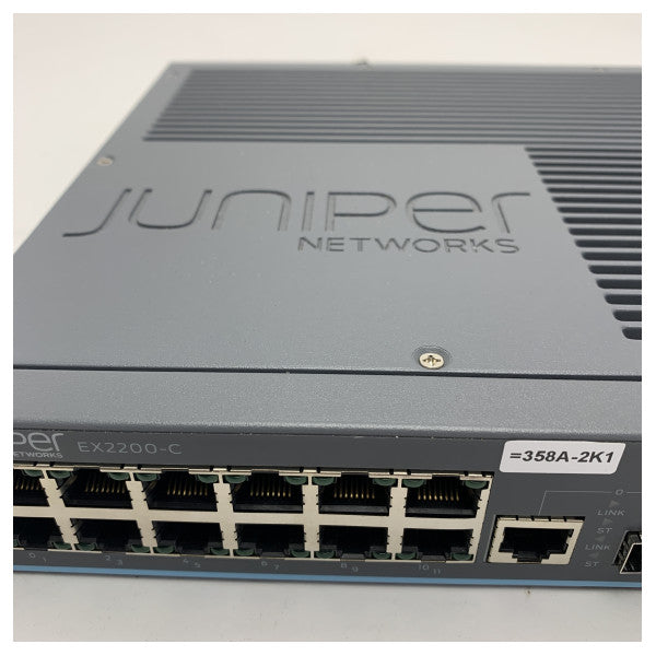 Juniper EX2200-C 12-Port Fanless Gigabit Ethernet Switch