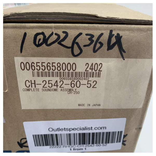 フルノ CH-250 60 kHz マリン サーチライト ソナー サウンドドーム トランスデューサー