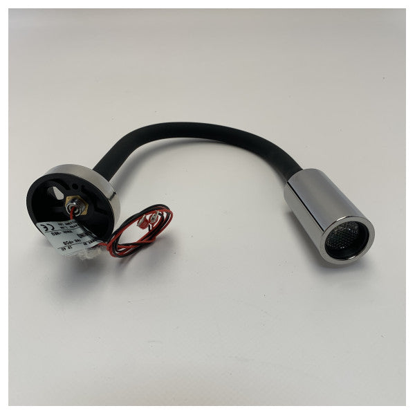 Quick Audrey Luce di lettura nera regolabile a LED 12/24V