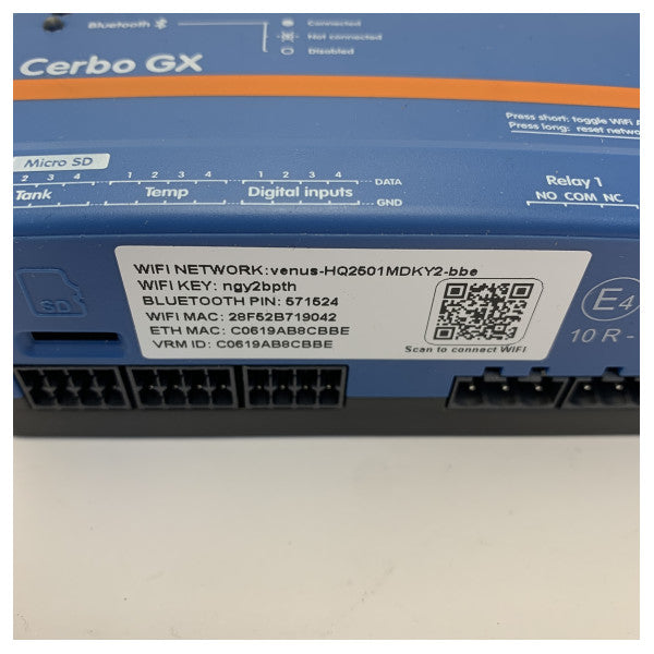 Victron Energy Cerbo GX MK2 Centre de communication - VIBPP900451100