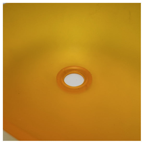 Marine Orange Oval high quality Washbasin - ARANCIO/047