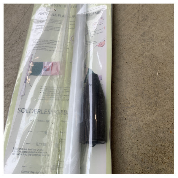 Антена Banten white grp VHF C + W з кришкою для з'єднувача