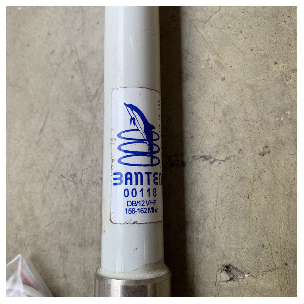 Banten DB/12 VHF Marine 6dB 2m Fiberglass Whip Antenna 156-162 MHz Durable Boat Radio Signal
