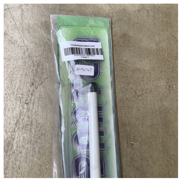 Banten 2188 Marin WiFi-antenn 8 dBi - hållbar 80 cm signalförstärkare för utomhusbruk för båtar och yachter