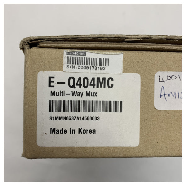 4CH міні-квадро відео мультиплексор E-Q404MC для морських систем спостереження