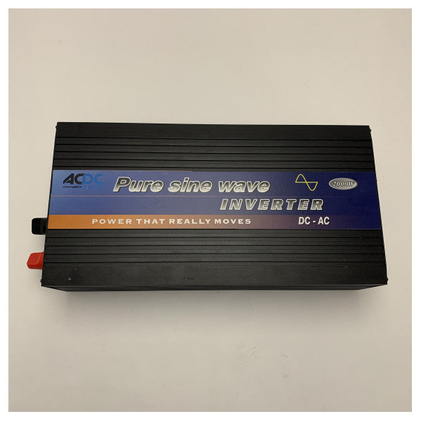 Billion Power AC/DC 2000W Pure Sine Wave Inverter 24V to 230V with Overheat & Short Circuit Protection - CZ-2000S