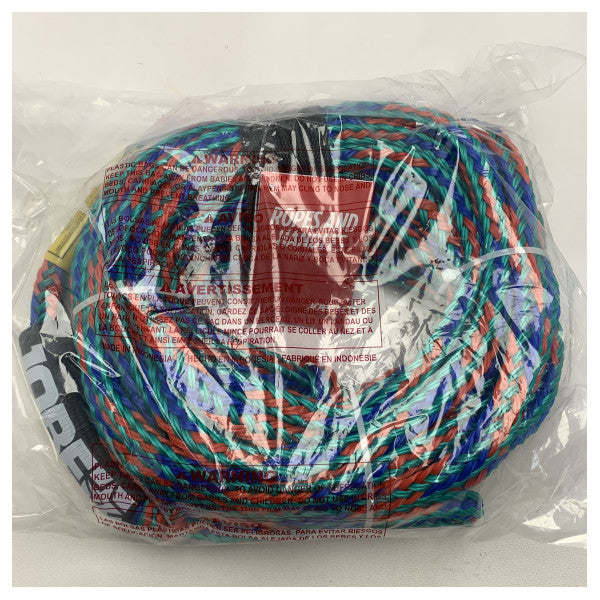 Jobe ウォータースポーツ牽引ロープ 4P - 16.8M - 211922002