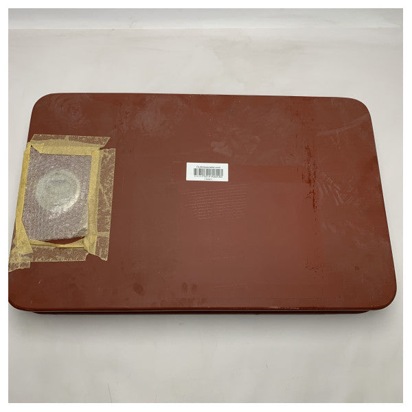 CRN стоманен морски люк за достъп Червен 540x440mm Водоустойчив лек антикорозионен-01A02A/MV