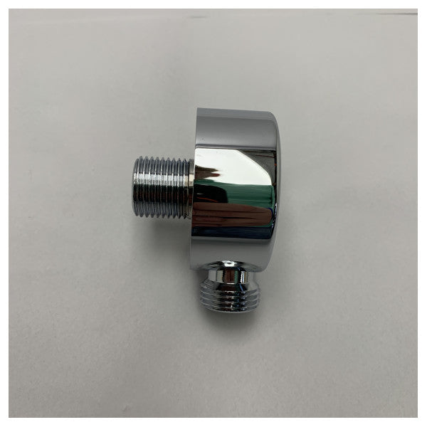 Zucchetti Z9380P Wall Water Connection Chrome Finish