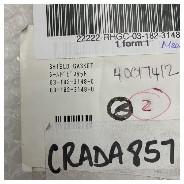 Furuno Marine Shield Gasket 03-182-3148-0 - Durable Waterproof Seal for Navigation Gear