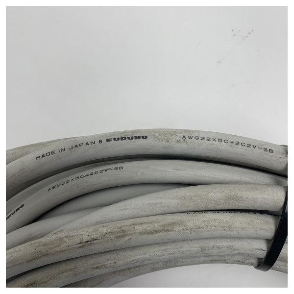 Furuno Marine Radar Signal Cable MJ-B24LPF0008-200+R AWG22 5C+2C Durable