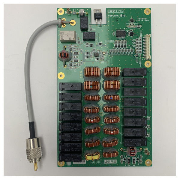 لوحة الإرسال البحرية الأصلية Furuno MF/HF Radio PCB 05P0876LF 150W - 001-338-590-00