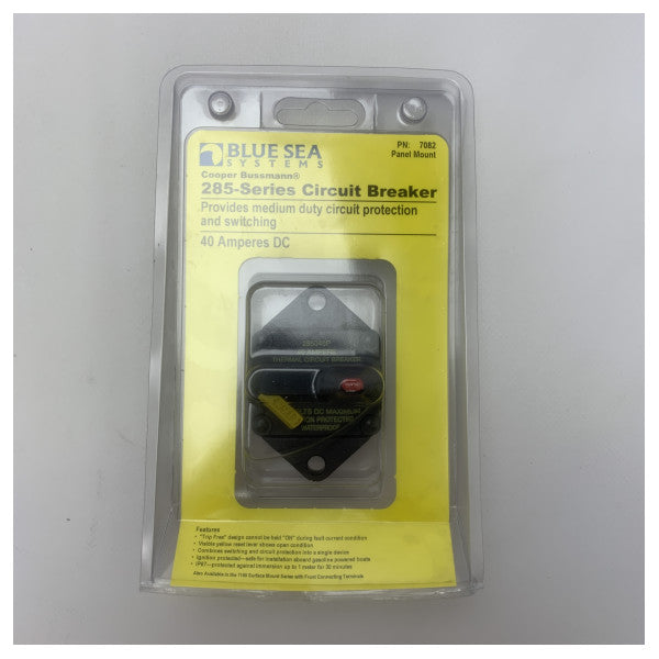 Staffa per circuito a pulsante Blue Sea 40A - 2141-BSS