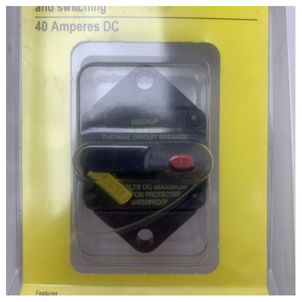 Staffa per circuito a pulsante Blue Sea 40A - 2141-BSS