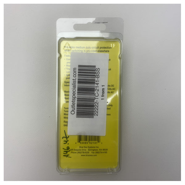 Staffa per circuito a pulsante Blue Sea 40A - 2141-BSS