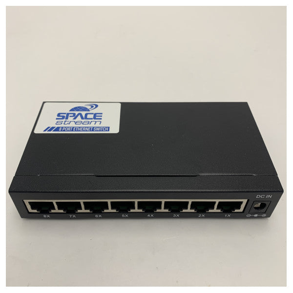 Space Stream 8-Port Gigabit Ethernet Switch 10/100/1000 Mbps for Reliable Networking