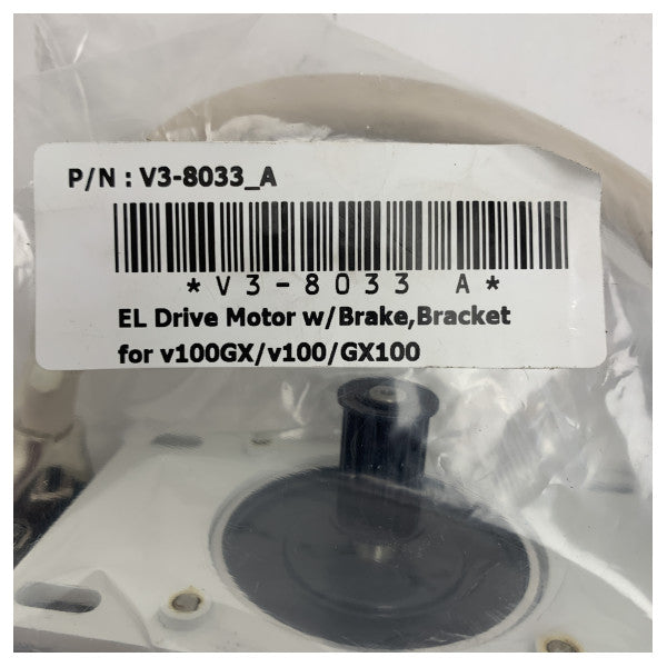 Motor de acionamento marítimo Intellian V38033-A com codificador e suporte para sistemas de antena