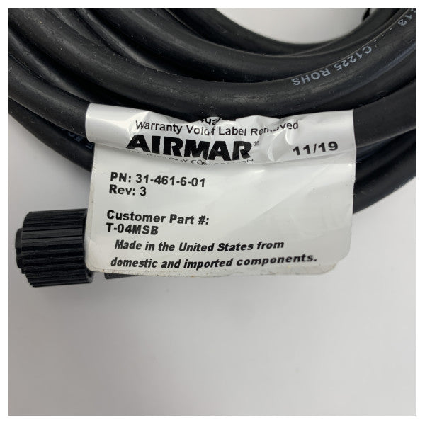 جهاز استشعار درجة الحرارة البحرية من فورونو T-04MSB مع مبيت برونزي متين وموصل ب 6 سنون