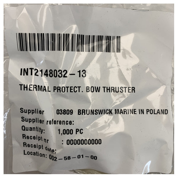 Vetus TS105 - Temperature Switch 105�C for BOW25-35