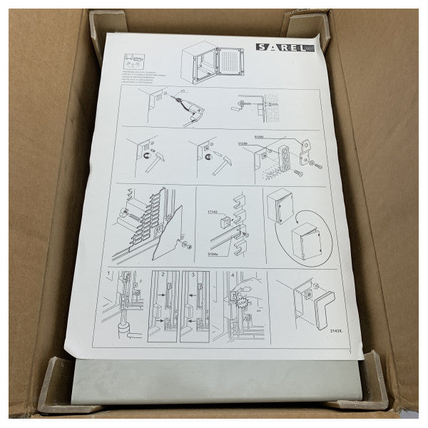 Корпус блоку управління Sarel Marine класу 380В для капітана - атмосферостійкий, міцний, простий у монтажі