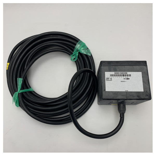 Furuno FCV-1900 Marine Sonar Transducer 28F-8 with 15m Cable for Accurate Underwater Detection