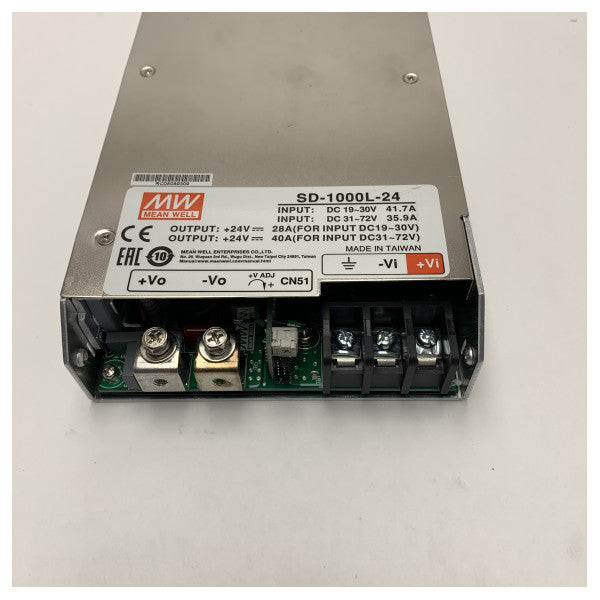Mean Well SD-1000L-24 Marine DC / DC Converter 24V 960W για σταθερή τροφοδοσία ρεύματος