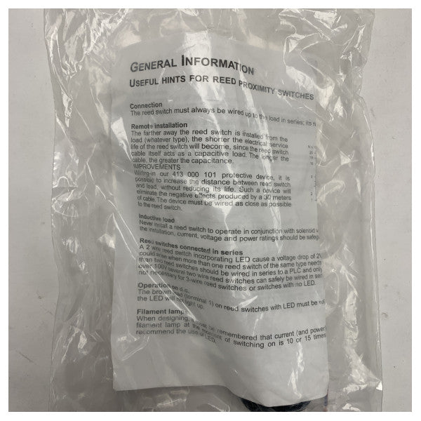 مفتاح الحد المغناطيسي البحري مع وظيفة المقاطعة - مفتاح قاعدي متين مقاوم للماء للكشف عن الوضع البحري