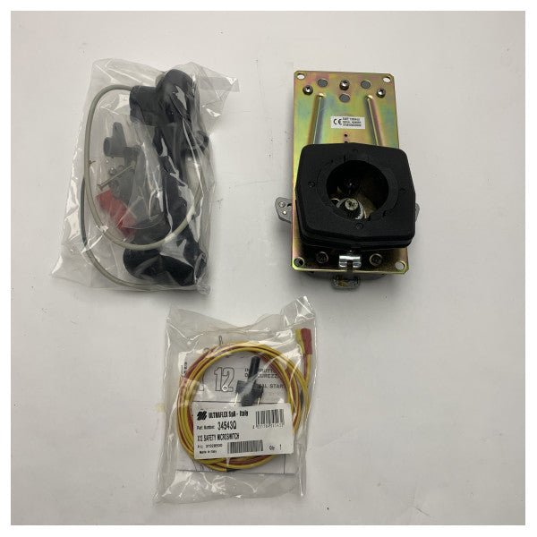 Uflex B184 controlo universal do motor de montagem lateral de dupla função com trim