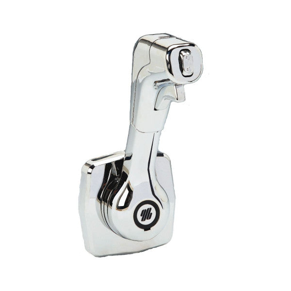 Контрол на двигателя Uflex B310CH със страничен монтаж и хромирана облицовка