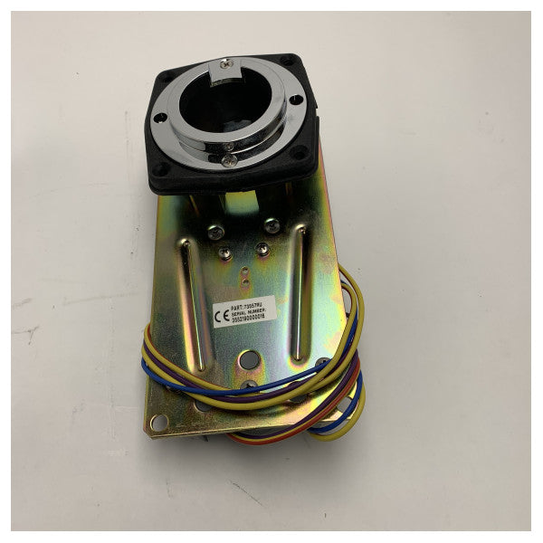 Контрол на двигателя Uflex B310CH със страничен монтаж и хромирана облицовка