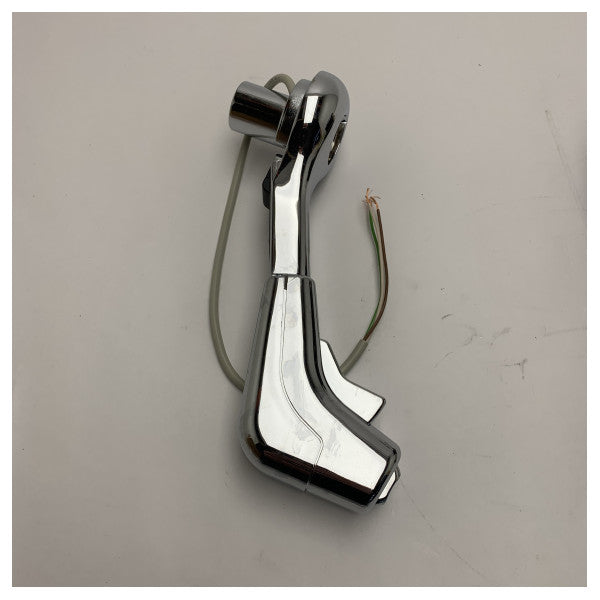 Контрол на двигателя Uflex B310CH със страничен монтаж и хромирана облицовка