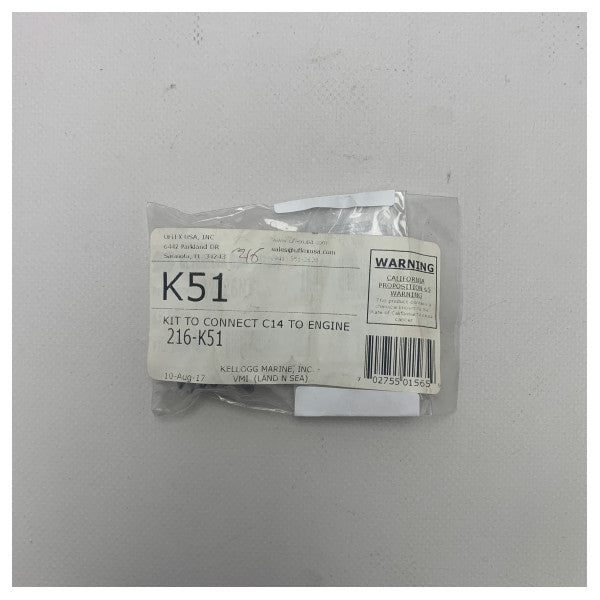 Uflex Ultraflex K51 Steuerkabelanschlusssatz Typ OMC