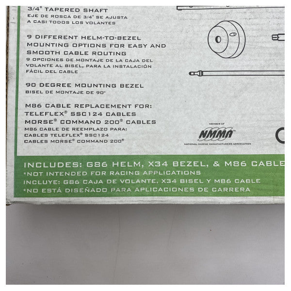 UFLEX Racktech Rack & Pinion Steering System for Power Assisted Marine Boats ��� Durable, Easy Install, Corrosion-Resistant