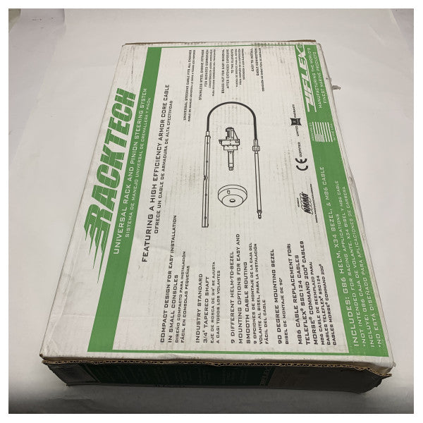 UFLEX Racktech 20 tuuman merirakenteinen ohjausjärjestelmä – Kestävä, helppo asentaa, korroosionkestävä