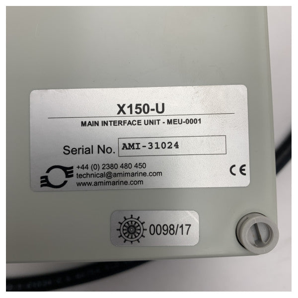 VHFおよびブリッジ音声用の64GBを搭載したAMI X-VHFR基本データ記録システム