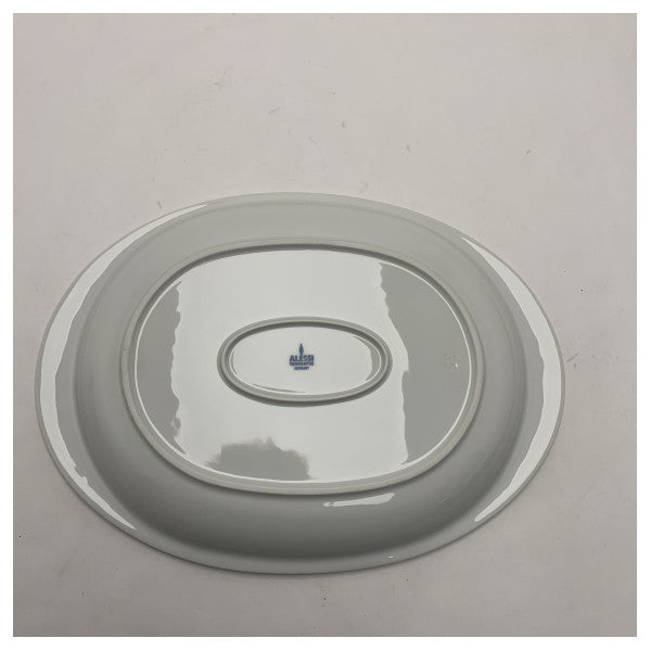Portable Oval Porcelain Plate by Alessi - Durable, Water-Resistant and Lightweight for Marine Use