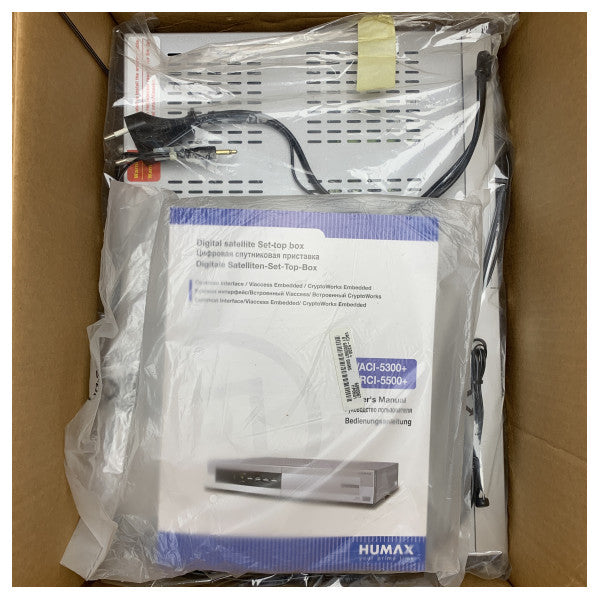 Humax VACI 5300+ Marine Satellite Receiver – Reliable Digital TV Signal for Boats and Yachts