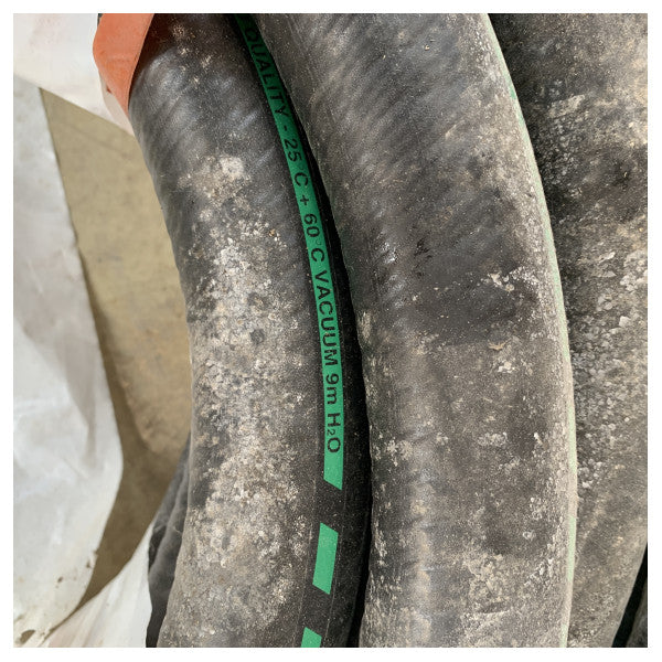 Vacupress Superelastic 38mm marinslang 30m - flexibel, hållbar och livsmedelsklassad vakuumslang för vätsketransport