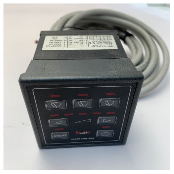 KÄYTETTY Exalto CT3EX 12/24V 3 pyyhkimien ohjausyksikkö - 216324