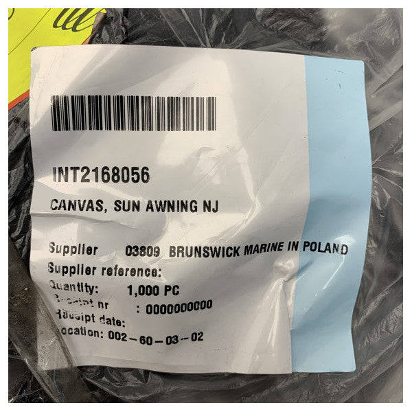 Оригинален слънцезащитен навес Quicksilver Arvor 810 черен плат - 2168056