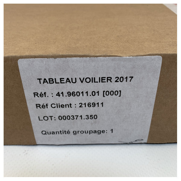 Scheiber 12V DC 10ファンクション電気スイッチパネル ブラック - 41.96011.01