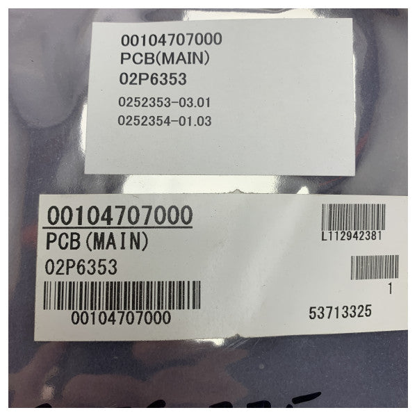 Furuno Fish Finder PCB 02P6353A Main Board for Reliable Underwater Signal Processing