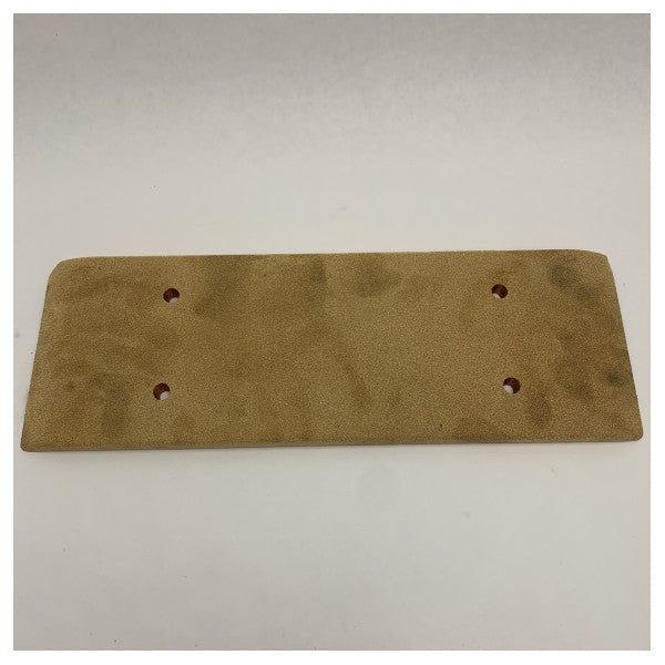 Надійна морська заземлювальна плита 430 x 150 мм з 4 кріпильними отворами � Сертифікат Код 70