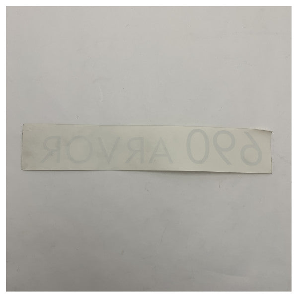 Quicksilver Arvor 690 side mount logo oriġinali decal - 155069-01