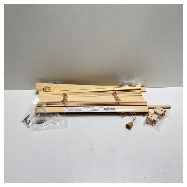 Adrialux Marine træpersienne 63x68 cm - holdbar solbeskyttelse til både og skibe