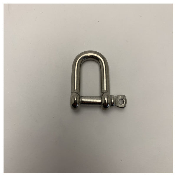 Широк 8мм неръждаема стомана D-образен шекъл за морска употреба – устойчив на корозия и издръжлив