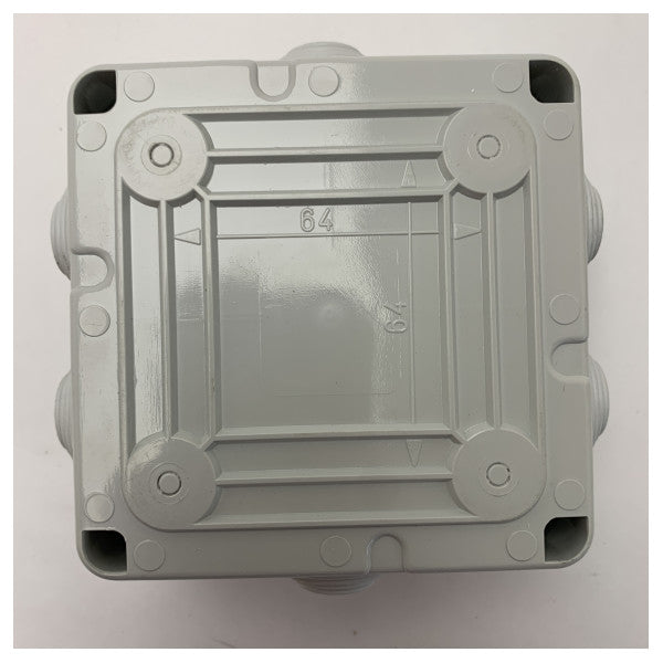 AC/DC Dynamics IP55 Waterproof Plastic Junction Box 100x100x50 mm with Glands