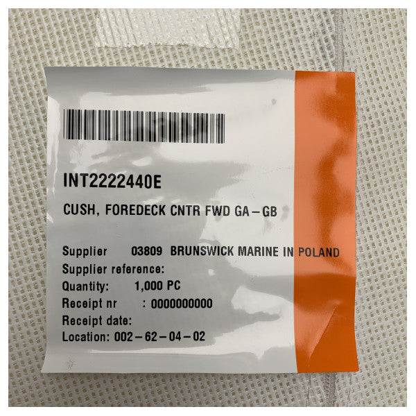 Uttern C77 Forward Deck Central Cushion Anthracite - 2222440E