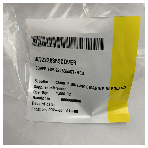 Fusion MS-RA70CV マリンステレオカバー - ボートオーディオ用の耐久性のある防水保護